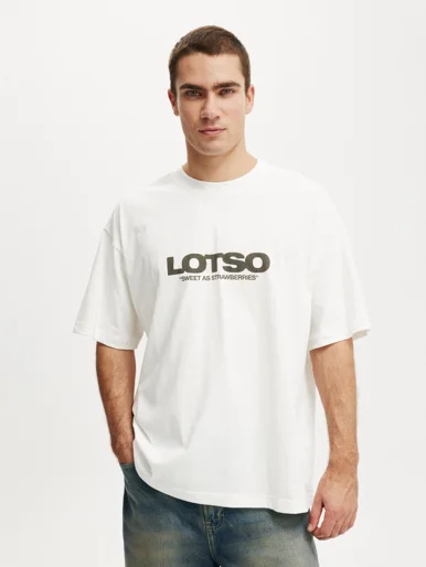 COTTON ON Áo Thun Có Họa Tiết Nam-Box Fit License T-Shirt