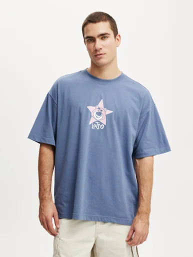 COTTON ON Áo Thun Có Họa Tiết Nam-Box Fit License T-Shirt