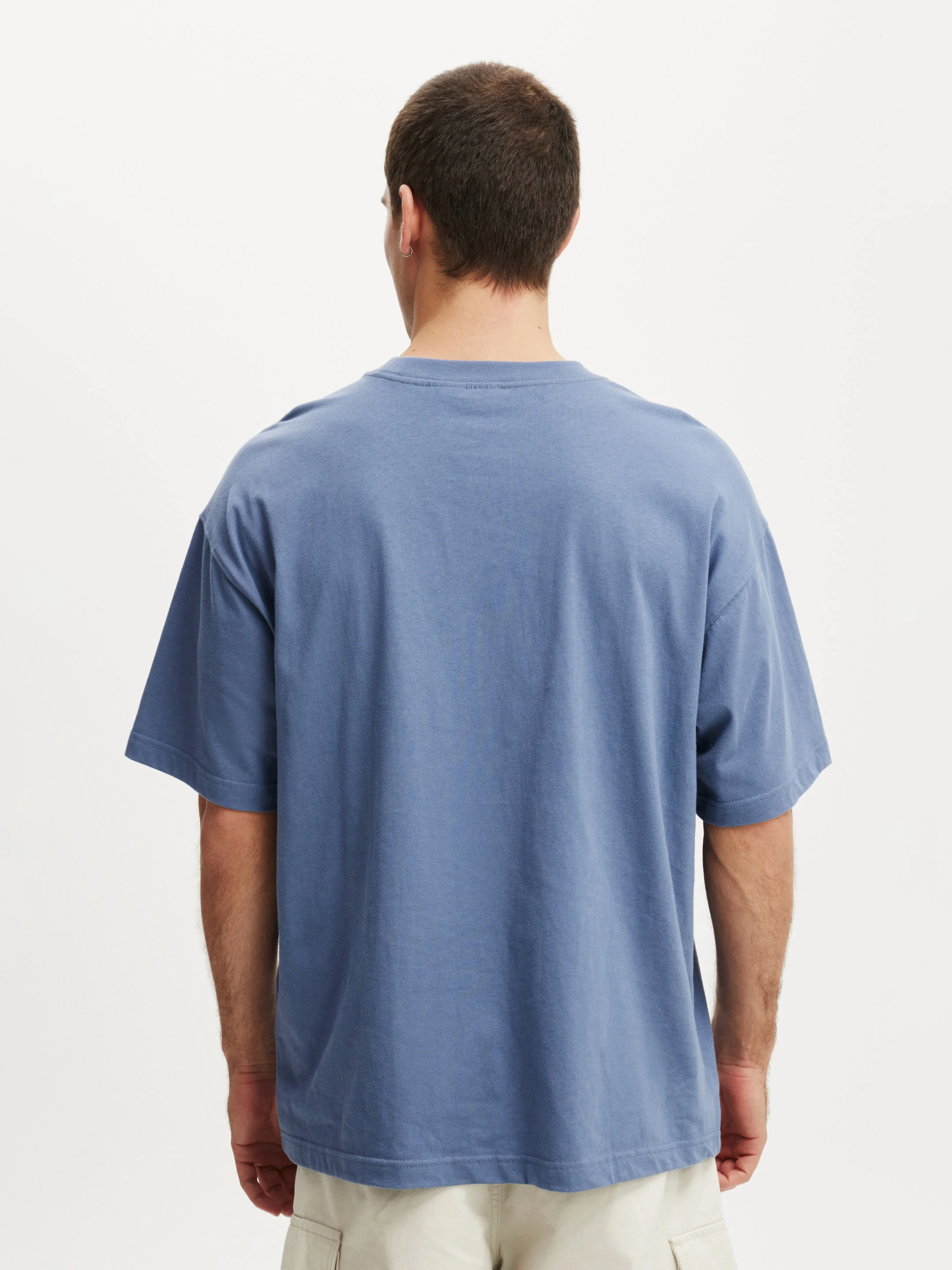 COTTON ON Áo Thun Có Họa Tiết Nam-Box Fit License T-Shirt