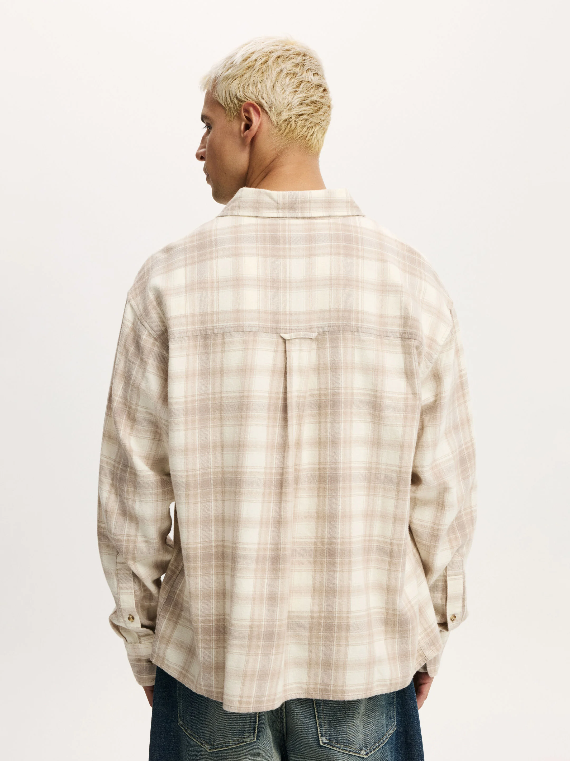 COTTON ON Áo Sơ Mi Dài Tay Nam-Tribeca Long Sleeve Shirt