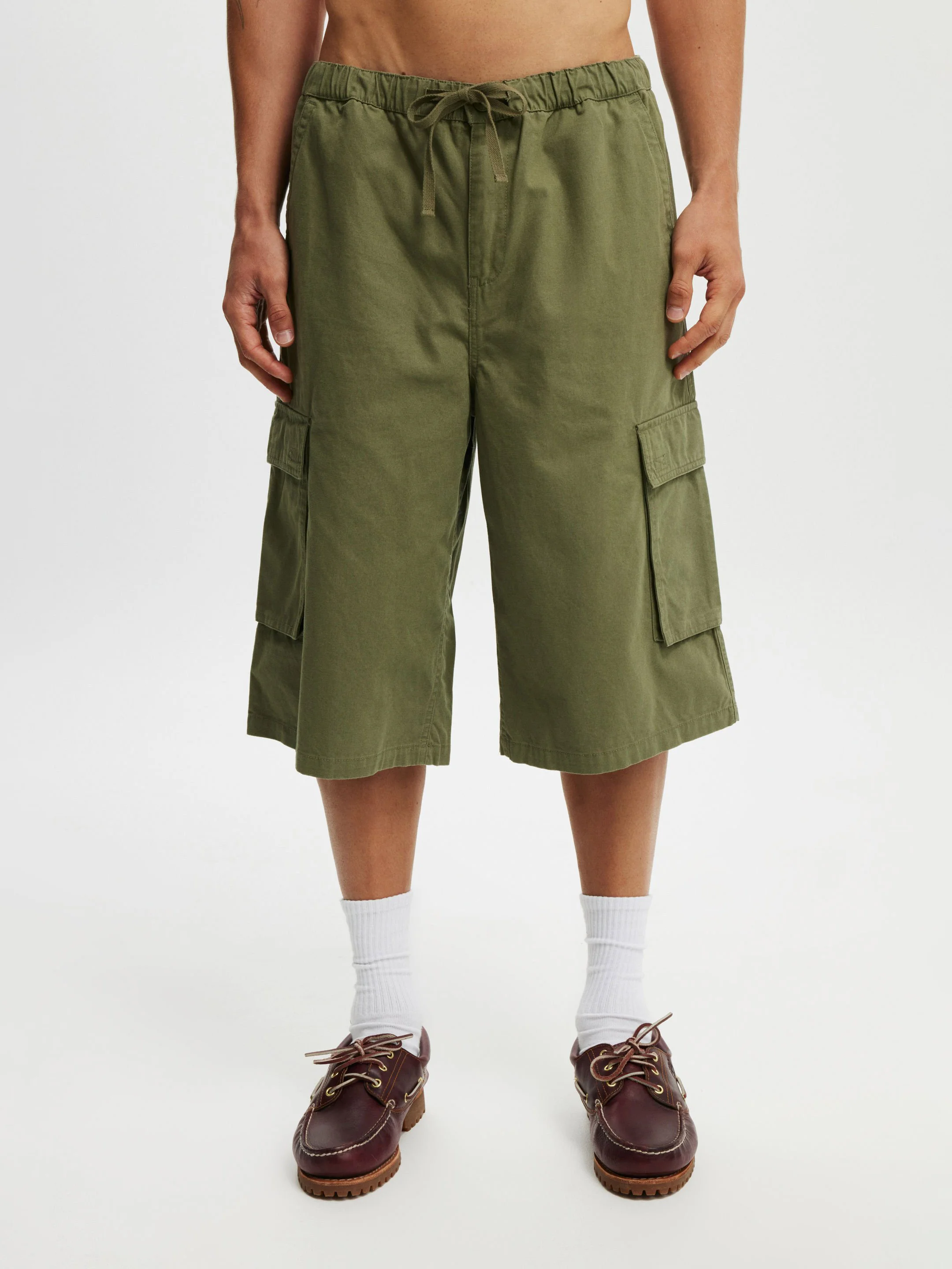 COTTON ON Quần Khaki Ngắn Nam-Super Baggy Cargo Short