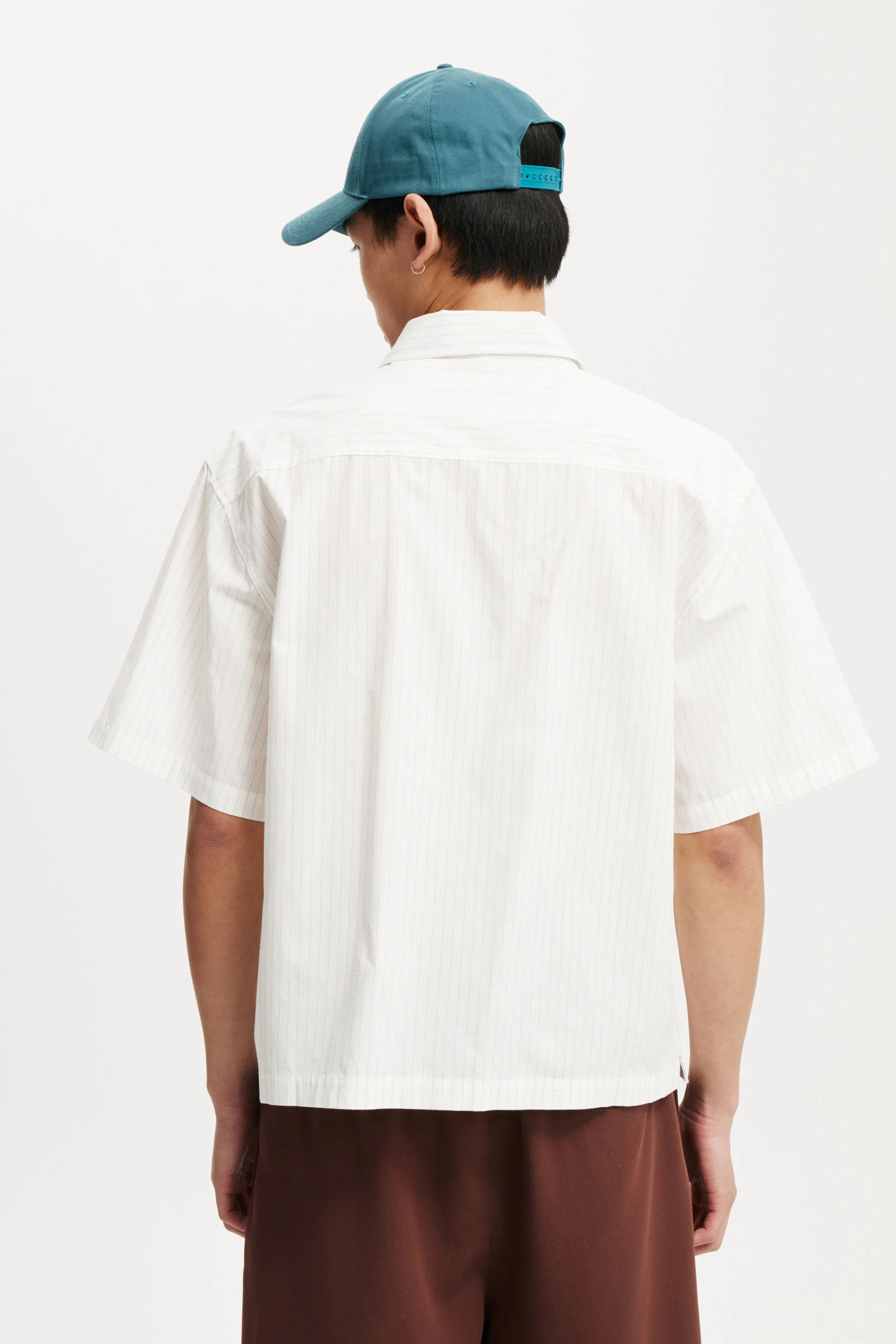 COTTON ON Áo Sơ Mi Ngắn Tay Nam-Ventura Short Sleeve Shirt