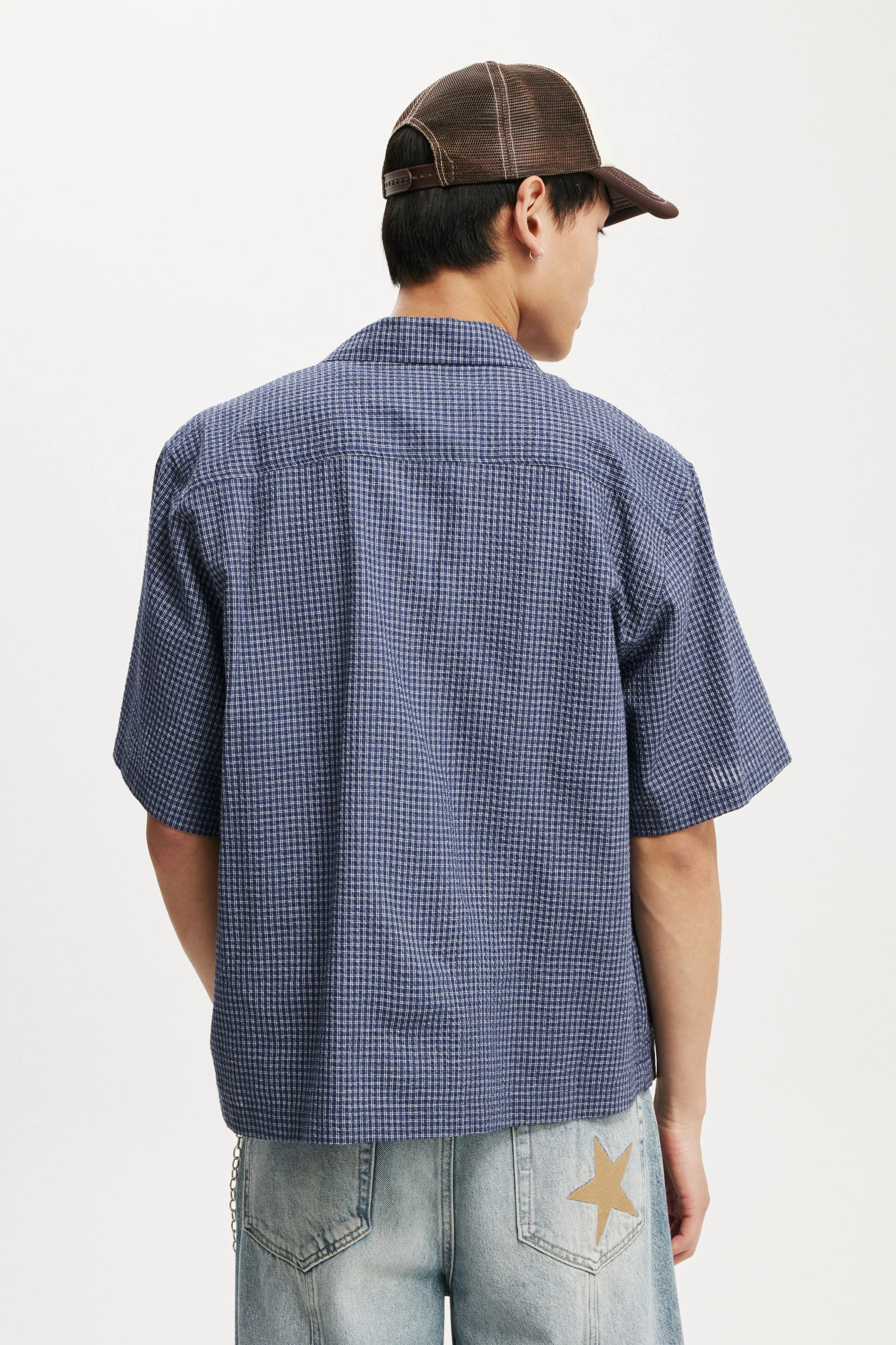 COTTON ON Áo Sơ Mi Ngắn Tay Nam-Ventura Short Sleeve Shirt