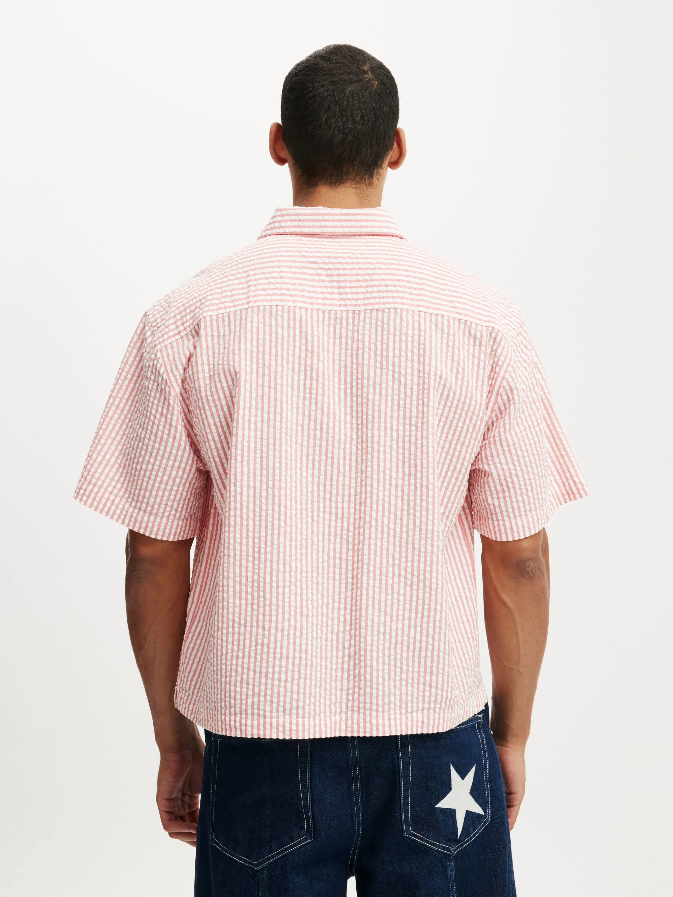 COTTON ON Áo Sơ Mi Ngắn Tay Nam-Ventura Short Sleeve Shirt