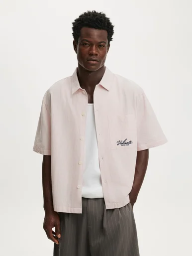 COTTON ON Áo Sơ Mi Ngắn Tay Nam - Ventura Short Sleeve Shirt