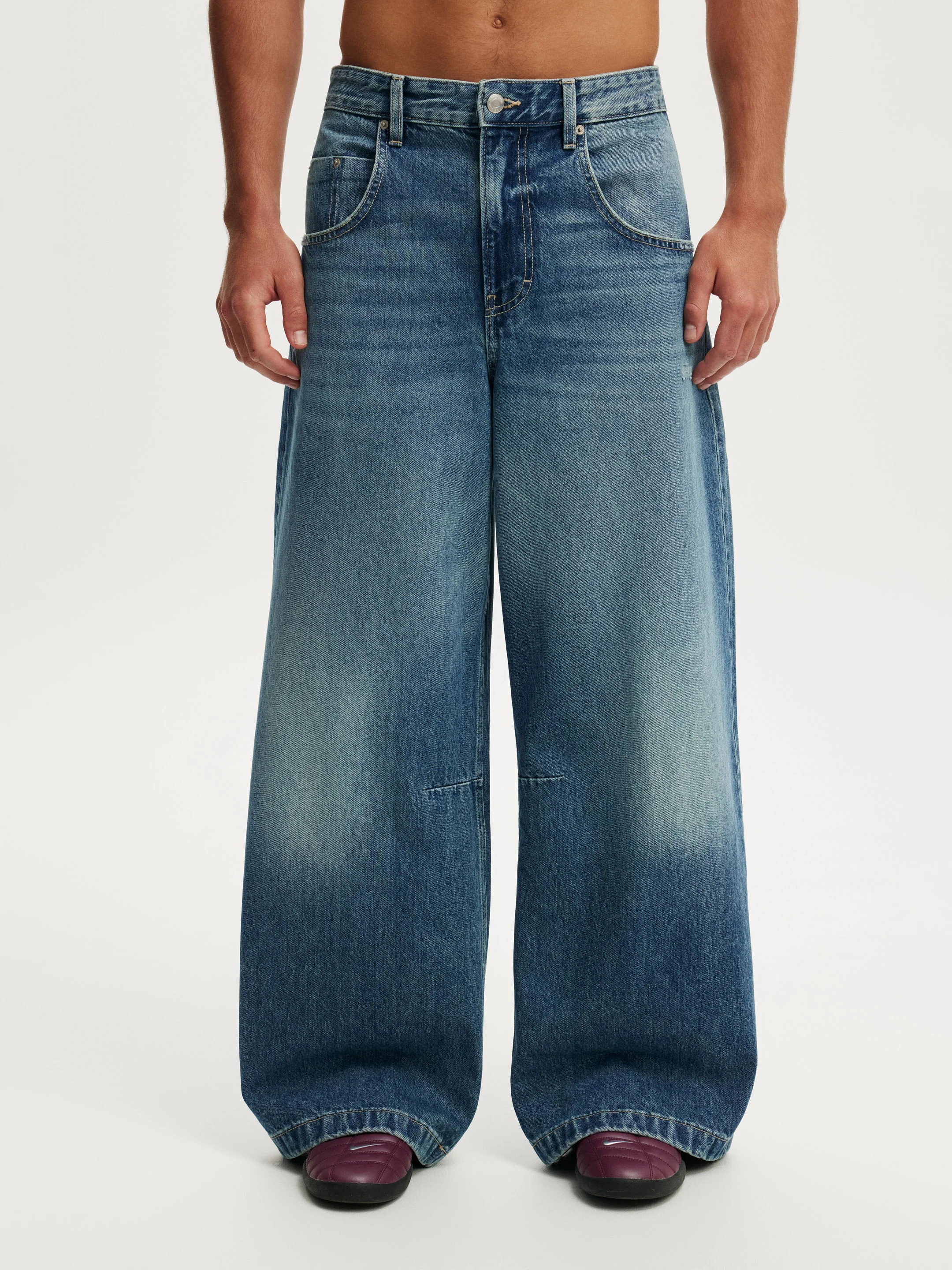 COTTON ON Quần Jeans Dài Nam-Y2K Super Baggy Jean