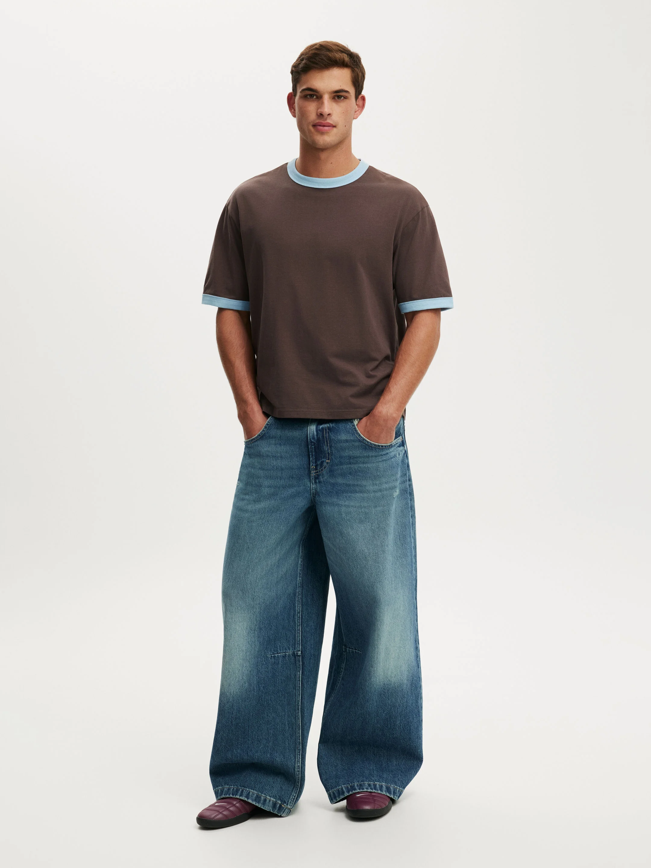 COTTON ON Quần Jeans Dài Nam-Y2K Super Baggy Jean