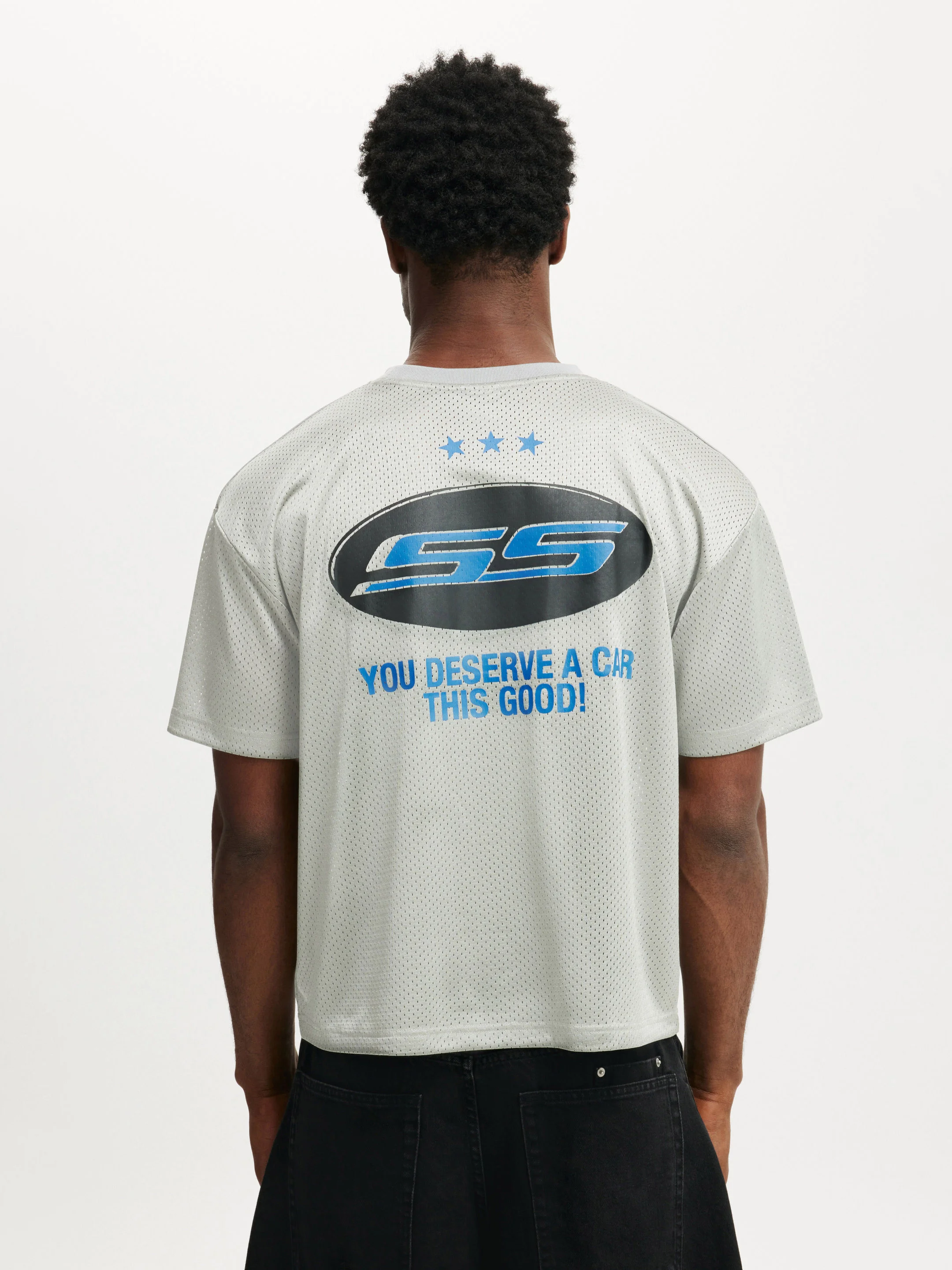COTTON ON Áo Thun Có Họa Tiết Nam-General Motors Crew Neck Football Jersey