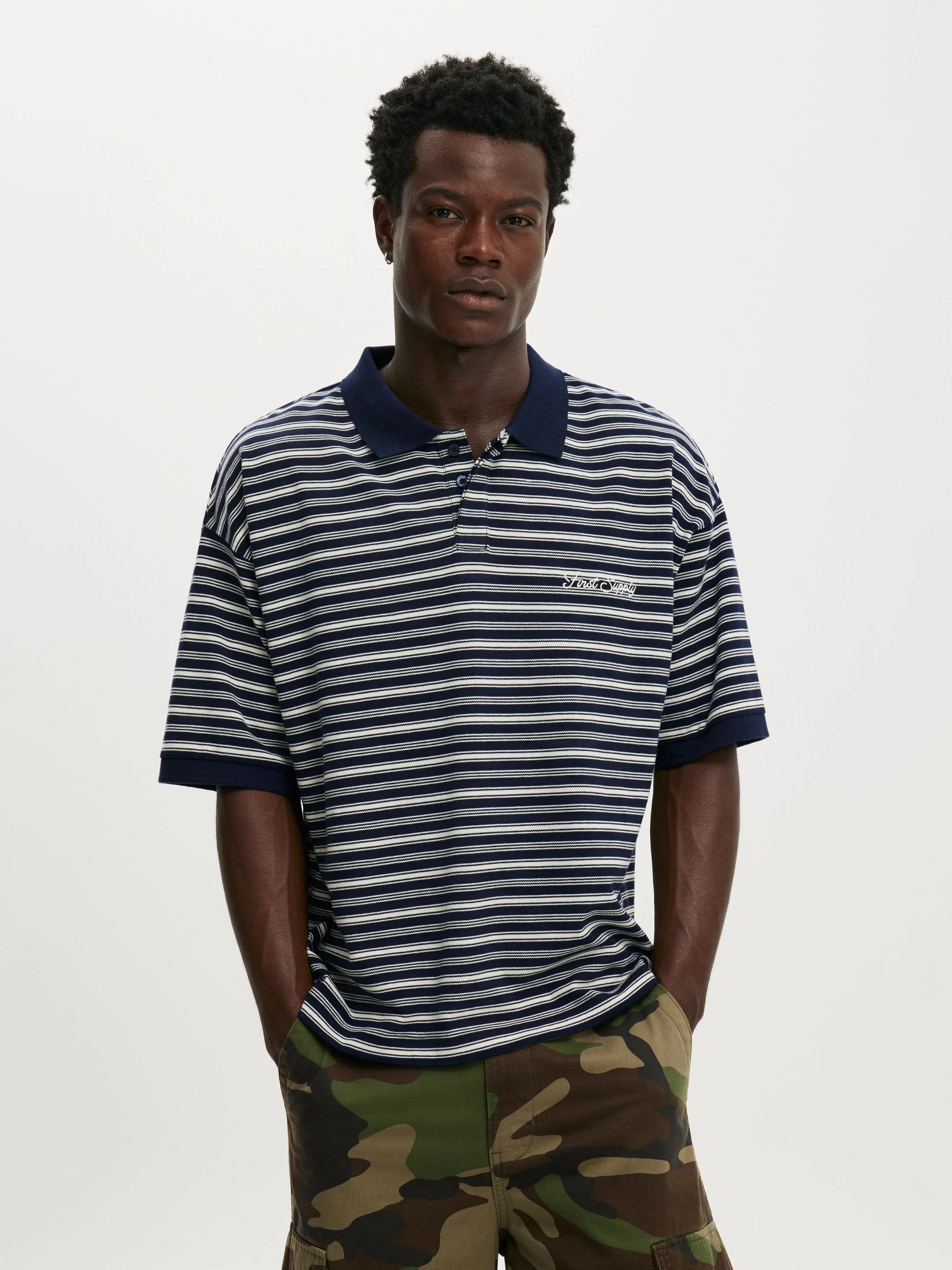 COTTON ON Áo Polo Ngắn Tay Nam - Box Fit Short Sleeve Polo