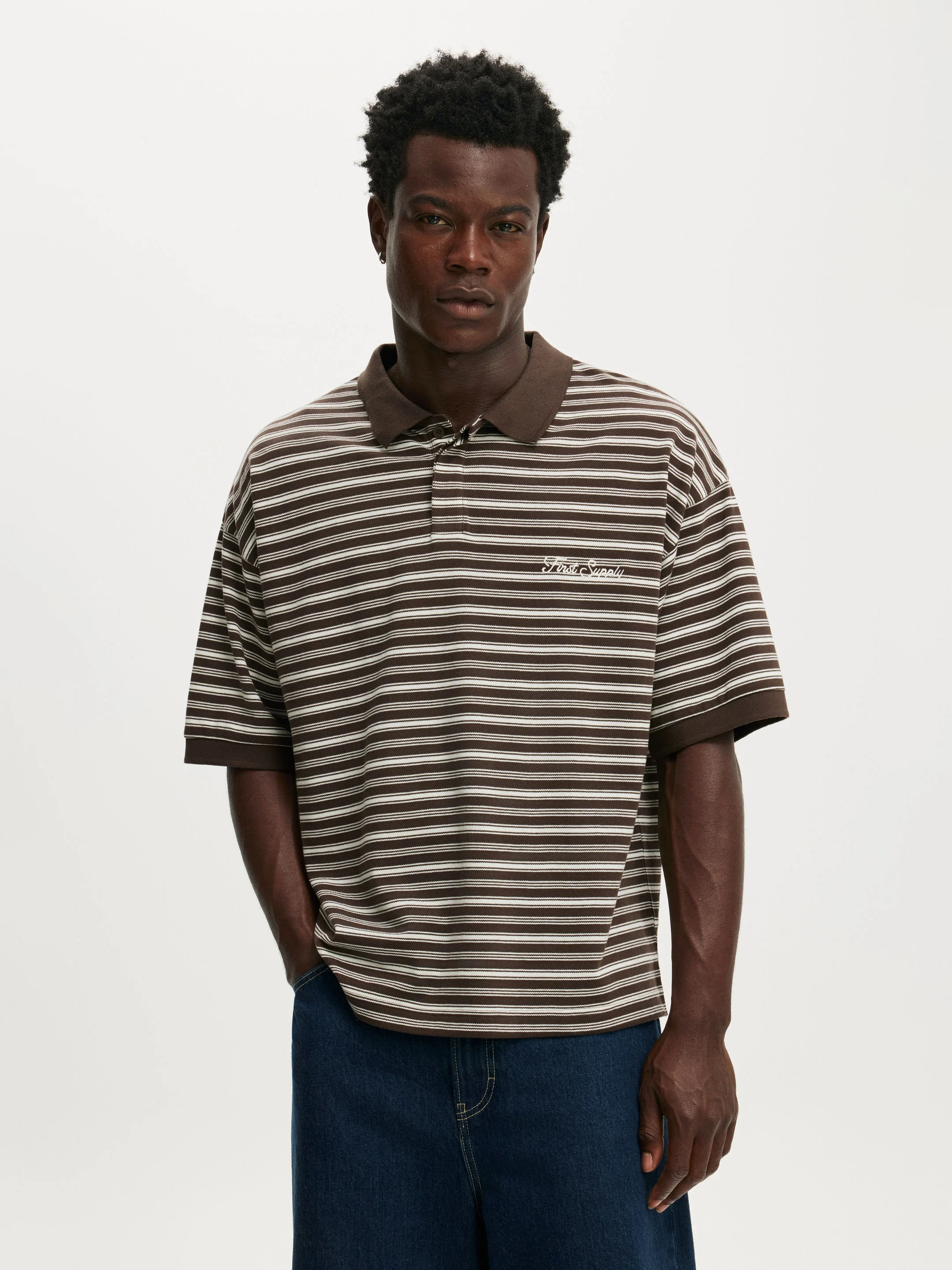 COTTON ON Áo Polo Ngắn Tay Nam - Box Fit Short Sleeve Polo
