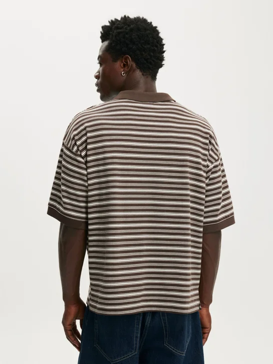 COTTON ON Áo Polo Ngắn Tay Nam - Box Fit Short Sleeve Polo