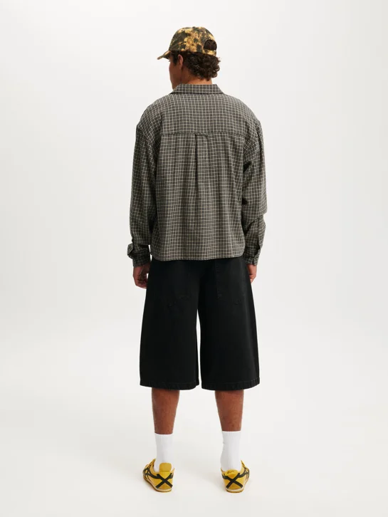 COTTON ON Quần Jeans Ngắn Nam - Y2K Super Baggy Jort