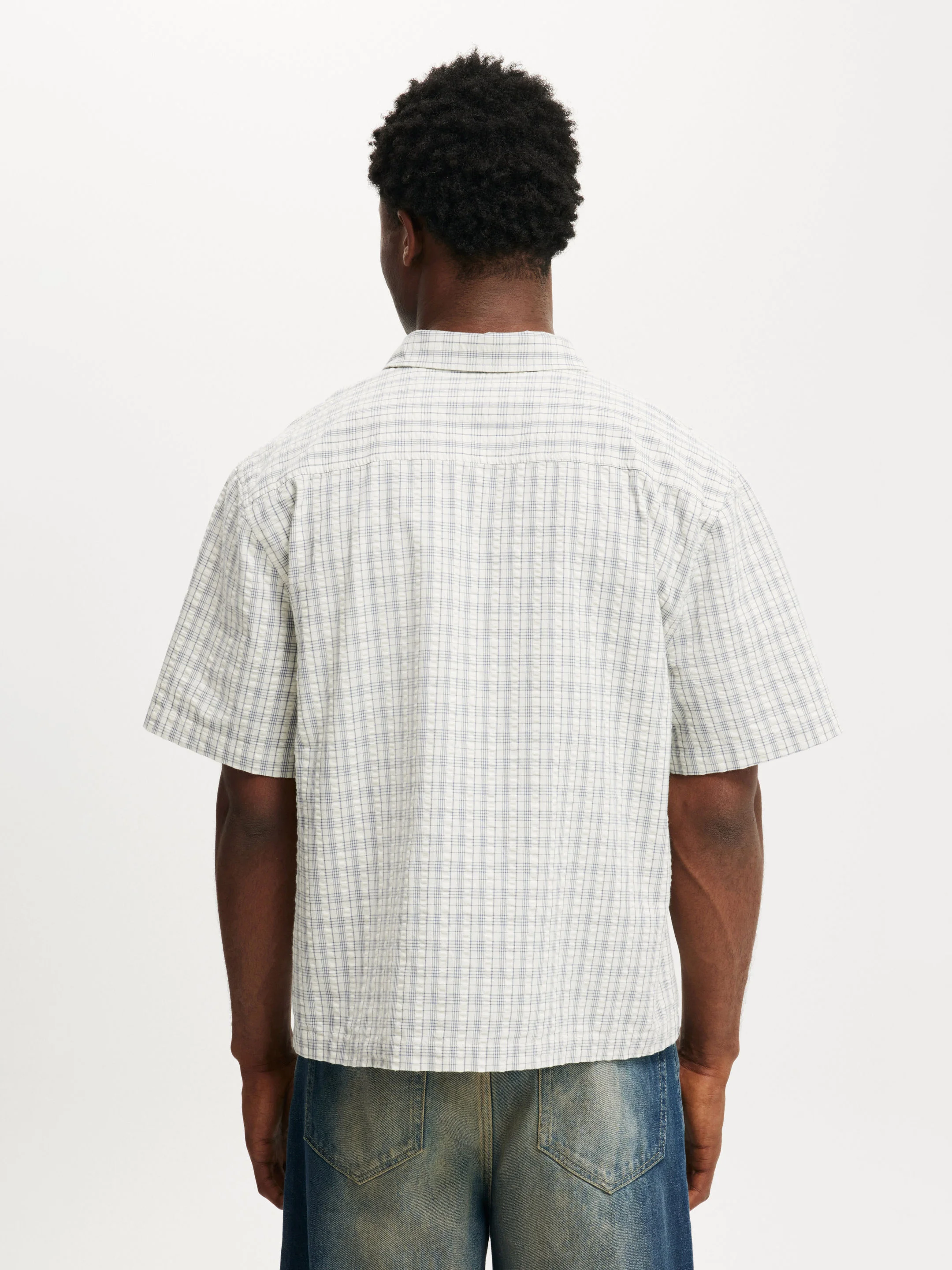 COTTON ON Áo Sơ Mi Ngắn Tay Nam-Darcy Short Sleeve Shirt