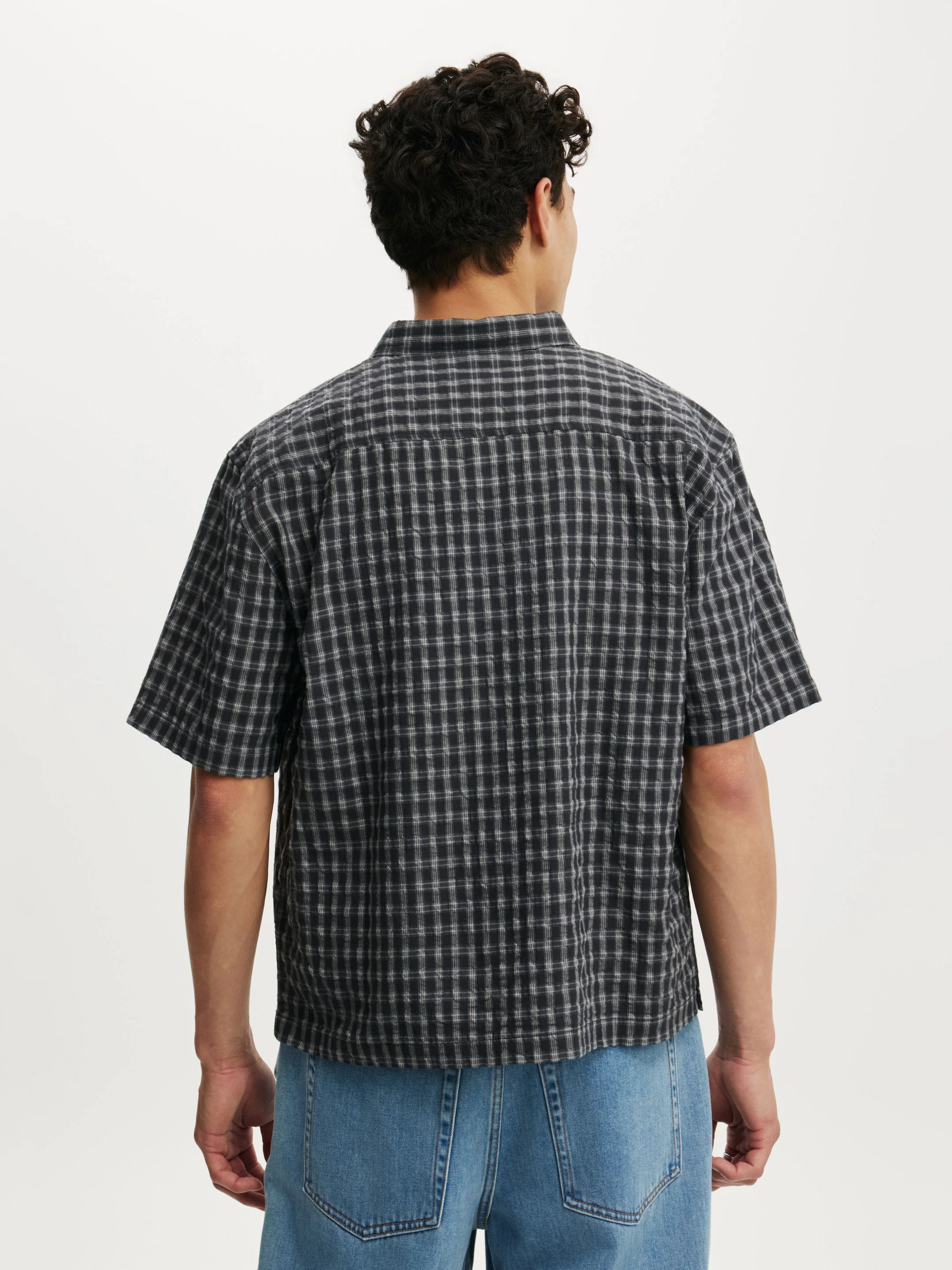 COTTON ON Áo Sơ Mi Ngắn Tay Nam - Darcy Short Sleeve Shirt