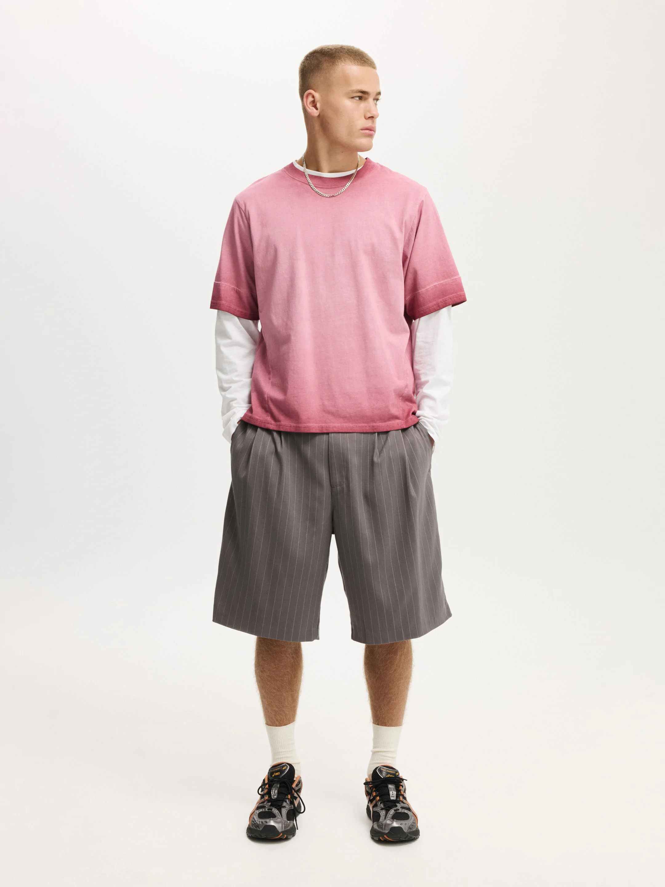 COTTON ON Quần Short Nam - Super Baggy Pleated Short