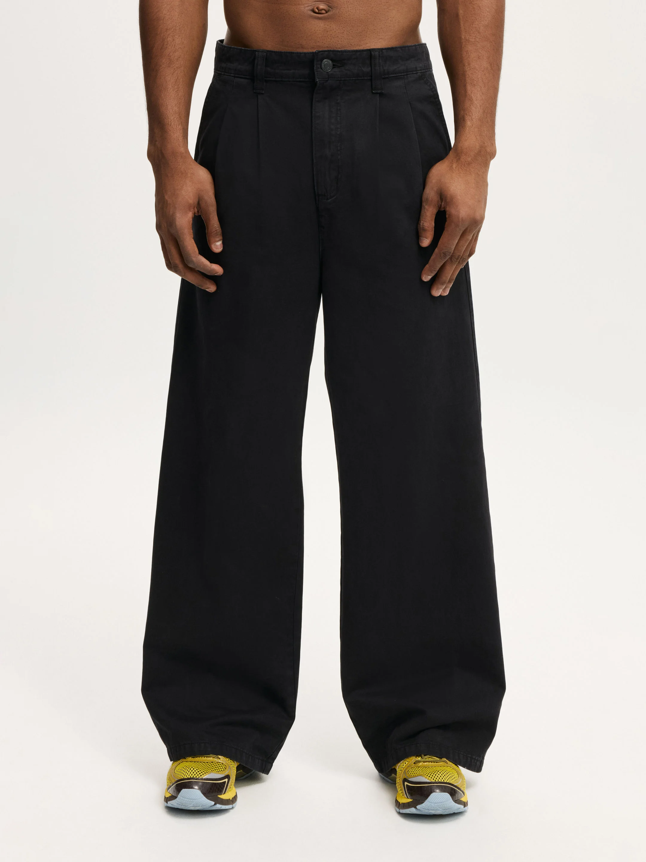 COTTON ON Quần Vải Dài Nam - Super Baggy Pleated Pant