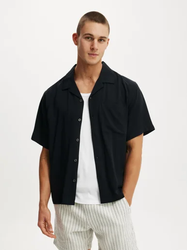 COTTON ON Áo Sơ Mi Ngắn Tay Nam - Sorrento Short Sleeve Shirt
