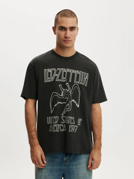 COTTON ON Áo Thun Có Họa Tiết Nam - Everyday Fit Music T-Shirt