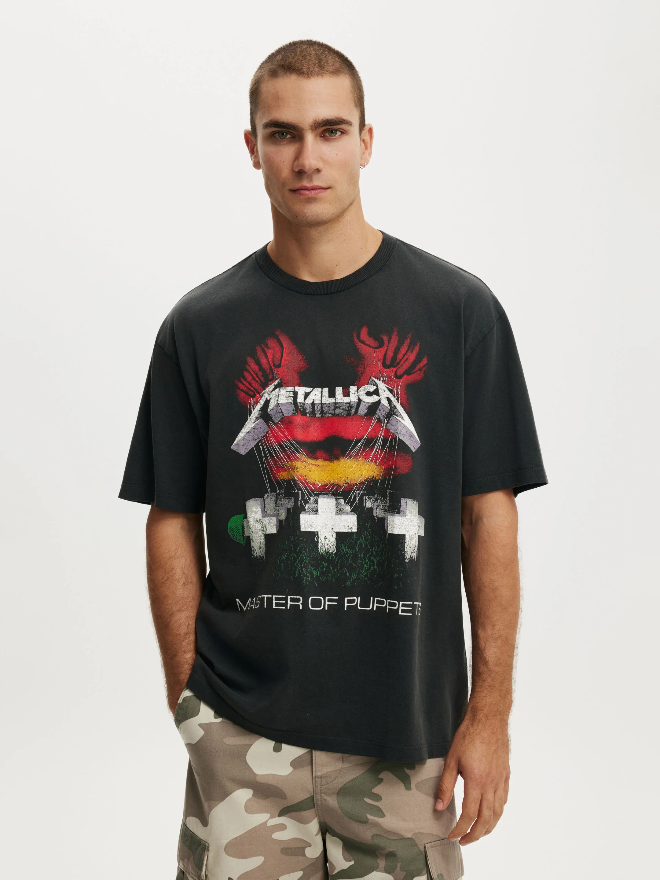 COTTON ON Áo Thun Có Họa Tiết Nam-Everyday Fit Music T-Shirt