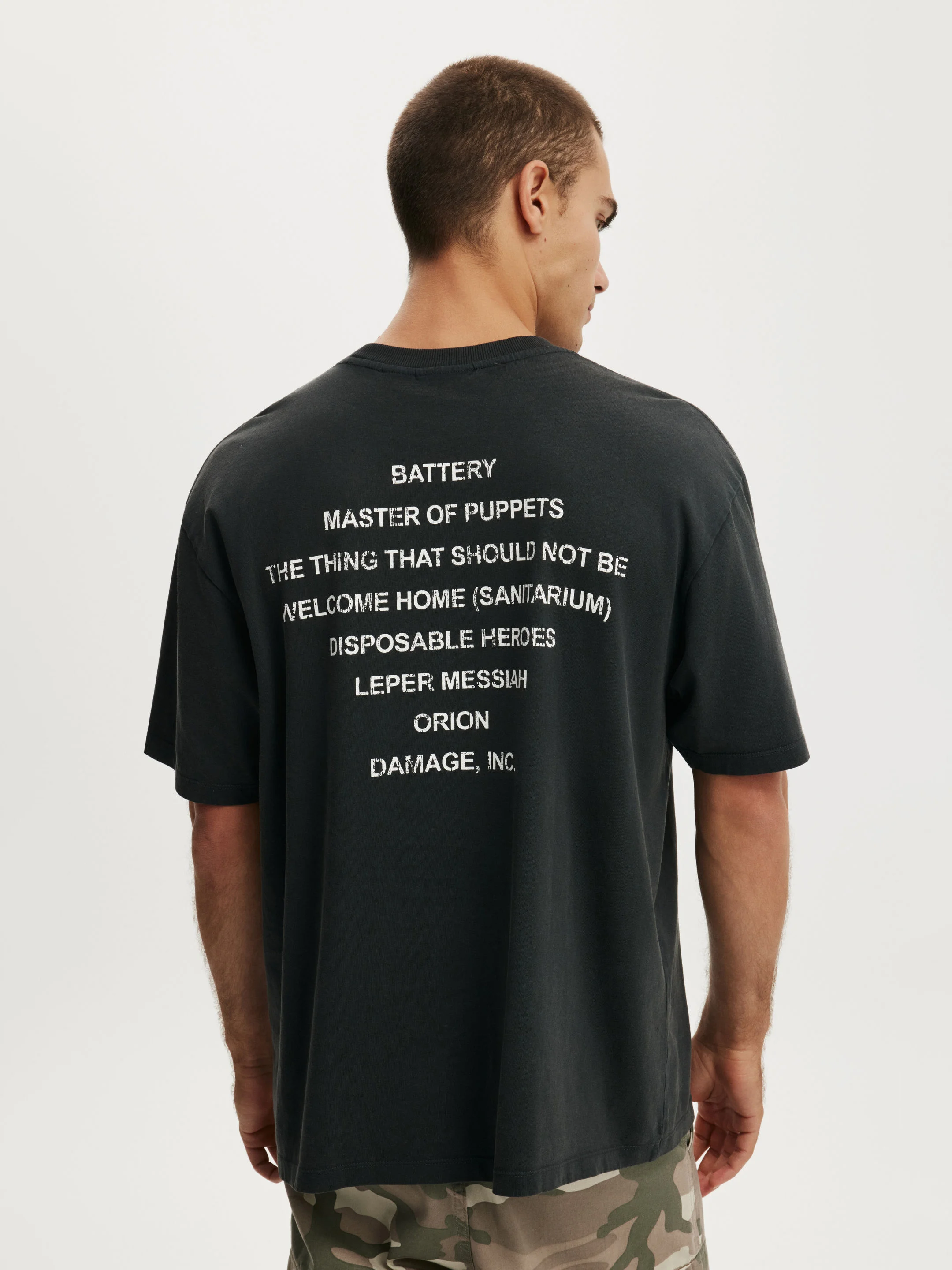 COTTON ON Áo Thun Có Họa Tiết Nam-Everyday Fit Music T-Shirt