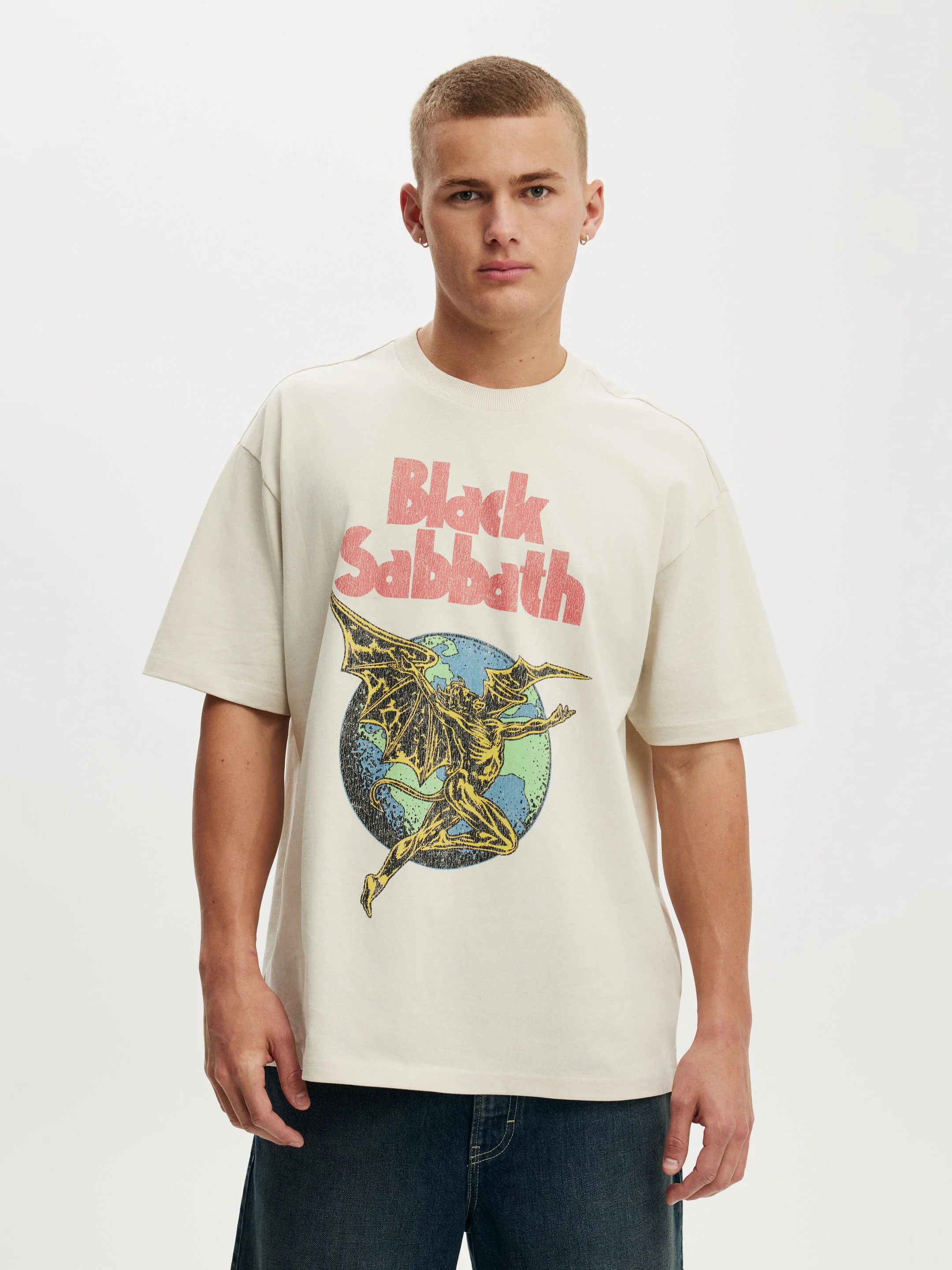 COTTON ON Áo Thun Có Họa Tiết Nam-Everyday Fit Music T-Shirt