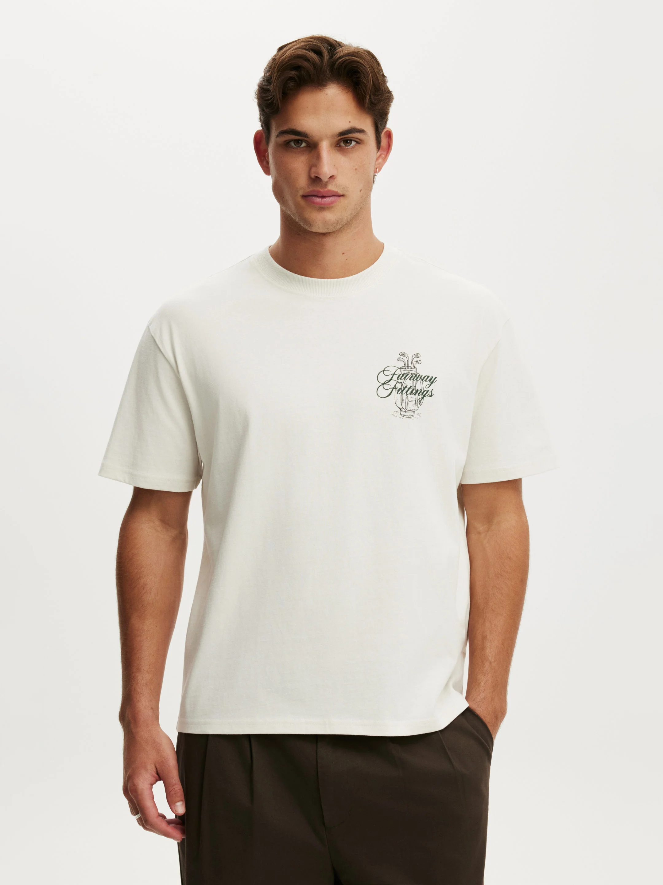 COTTON ON &Aacute;o Thun C&oacute; Họa Tiết Nam - Everyday Fit Graphic T-Shirt