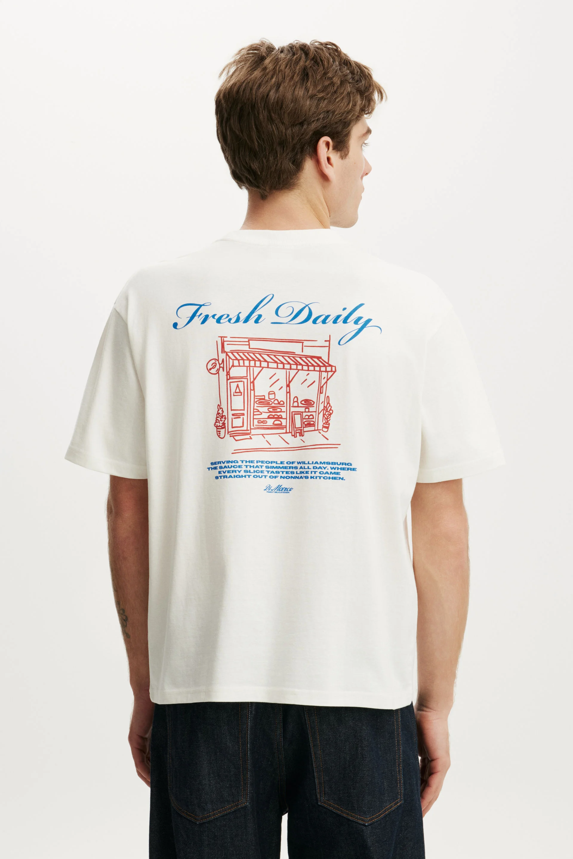 COTTON ON &Aacute;o Thun C&oacute; Họa Tiết Nam - Everyday Fit Graphic T-Shirt