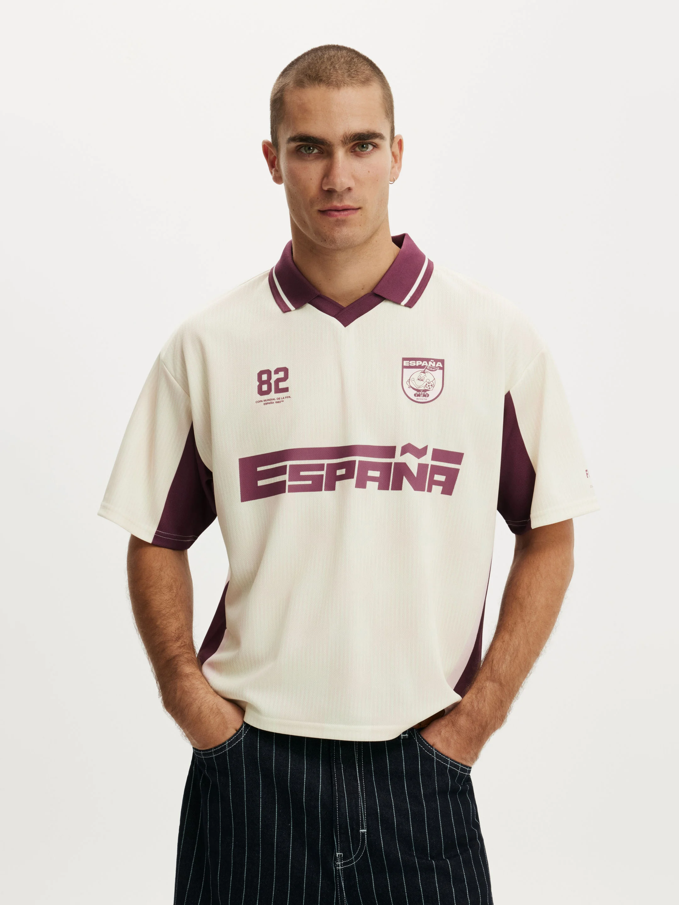 COTTON ON Áo Thun Thể Thao Nam - Fifa Cropped Sports Jersey