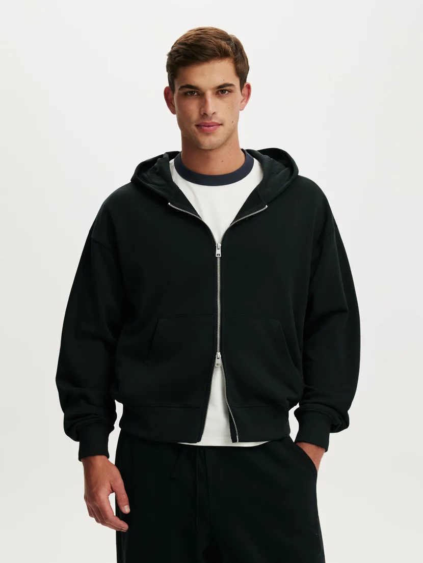 COTTON ON Áo Khoác Có Nón Nam - Zip Up Hoodie