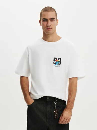 COTTON ON Áo Thun Có Họa Tiết Nam - Box Fit Fifa T-Shirt