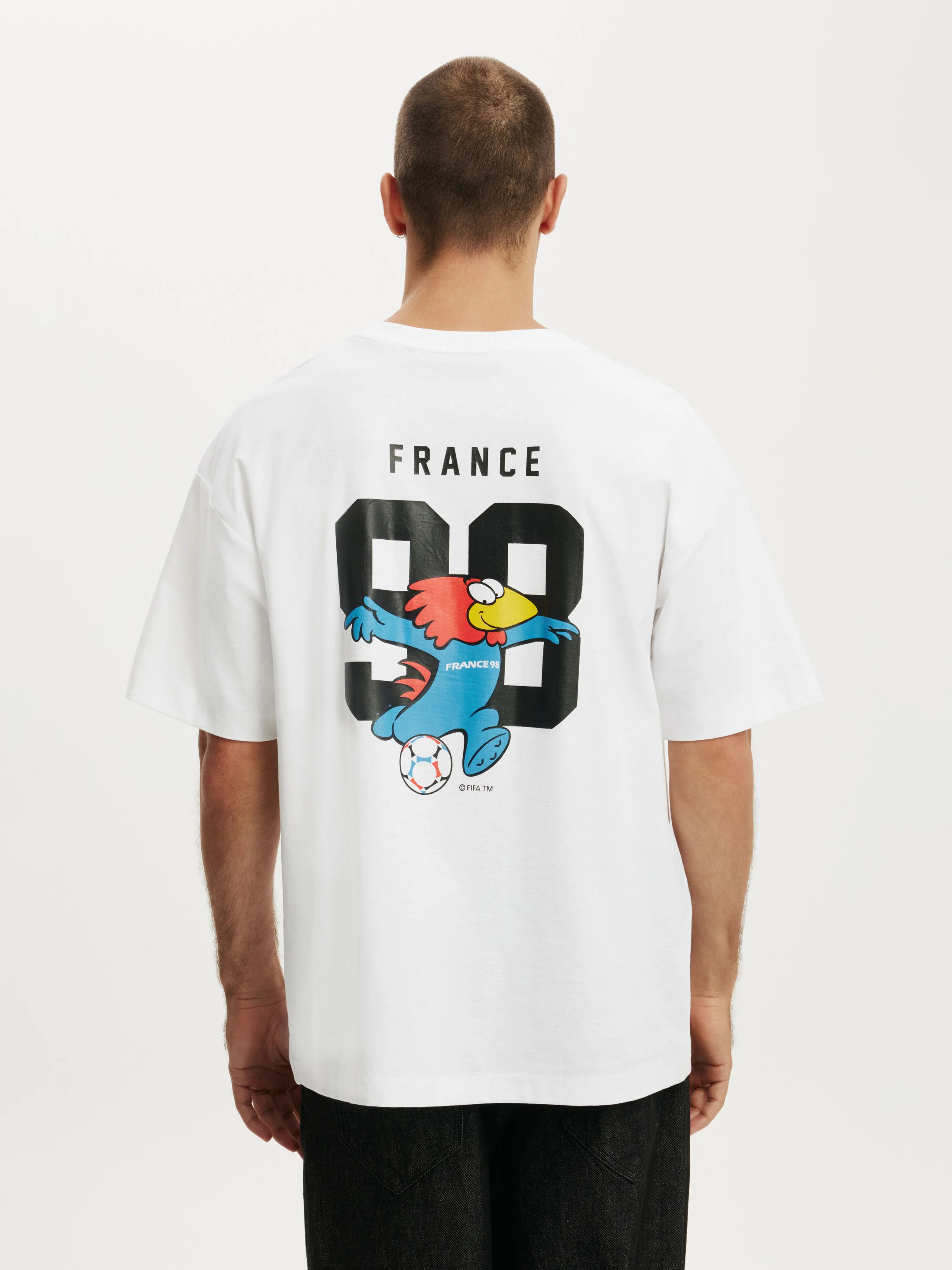 COTTON ON Áo Thun Có Họa Tiết Nam - Box Fit Fifa T-Shirt