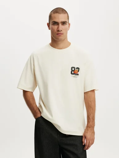 COTTON ON Áo Thun Có Họa Tiết Nam - Box Fit Fifa T-Shirt