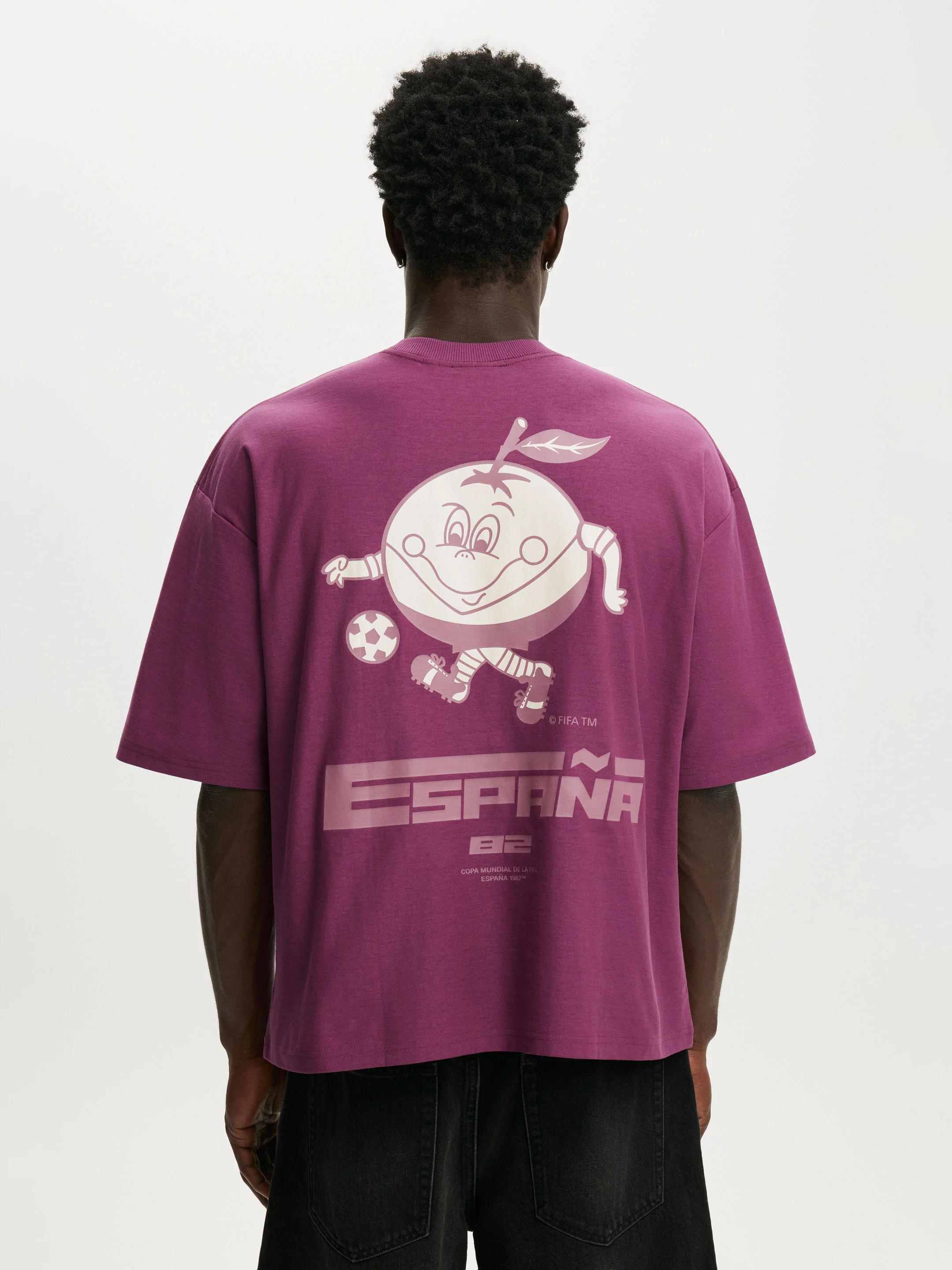 COTTON ON Áo Thun Có Họa Tiết Nam-Cropped Fit Fifa T-Shirt