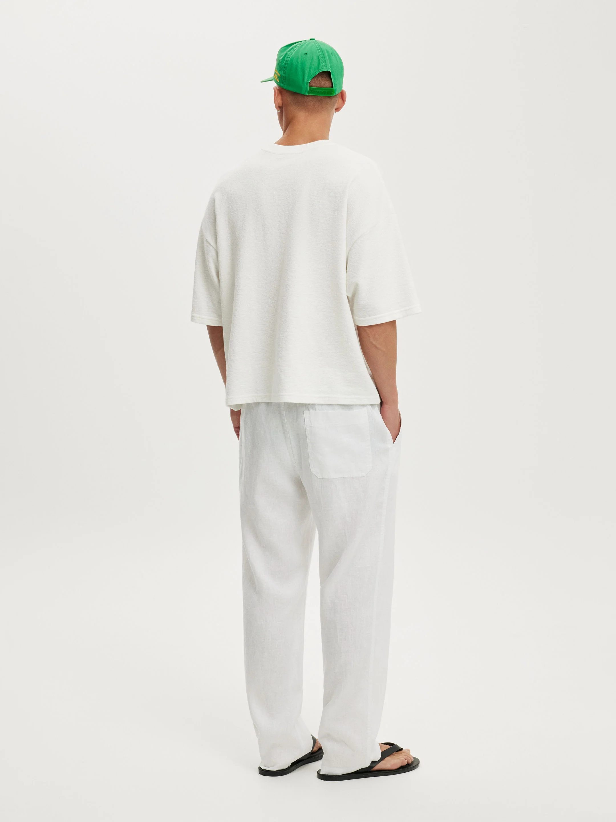 COTTON ON Quần Linen Dài Nam - Baggy Linen Pant