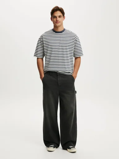 COTTON ON Quần Vải Dài Nam - Super Baggy Worker Pant