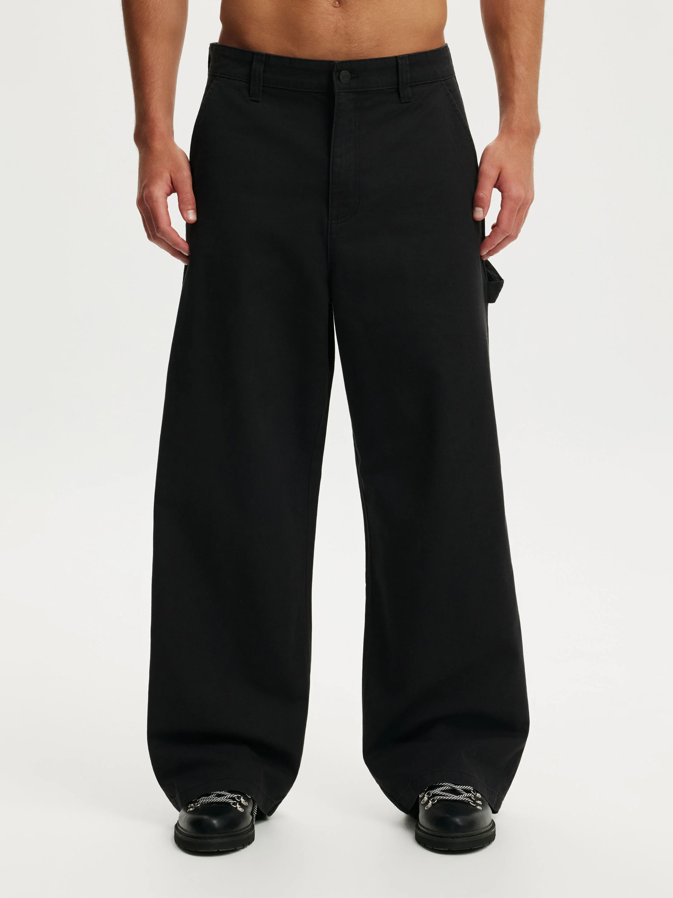 COTTON ON Quần Vải Dài Nam-Super Baggy Worker Pant