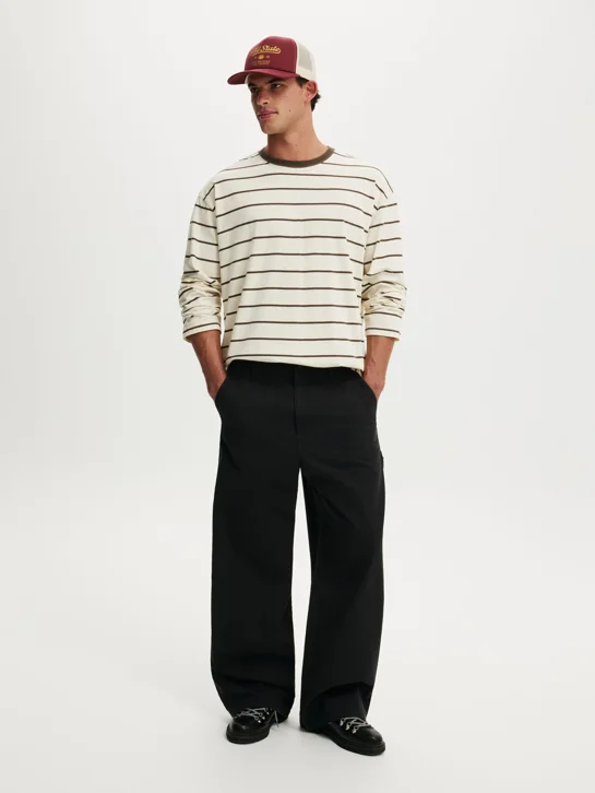 COTTON ON Quần Vải Dài Nam-Super Baggy Worker Pant