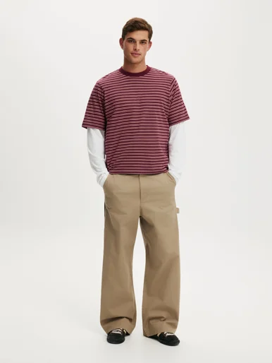 COTTON ON Quần Vải Dài Nam-Super Baggy Worker Pant