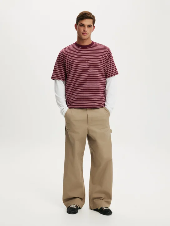 COTTON ON Quần Vải Dài Nam-Super Baggy Worker Pant
