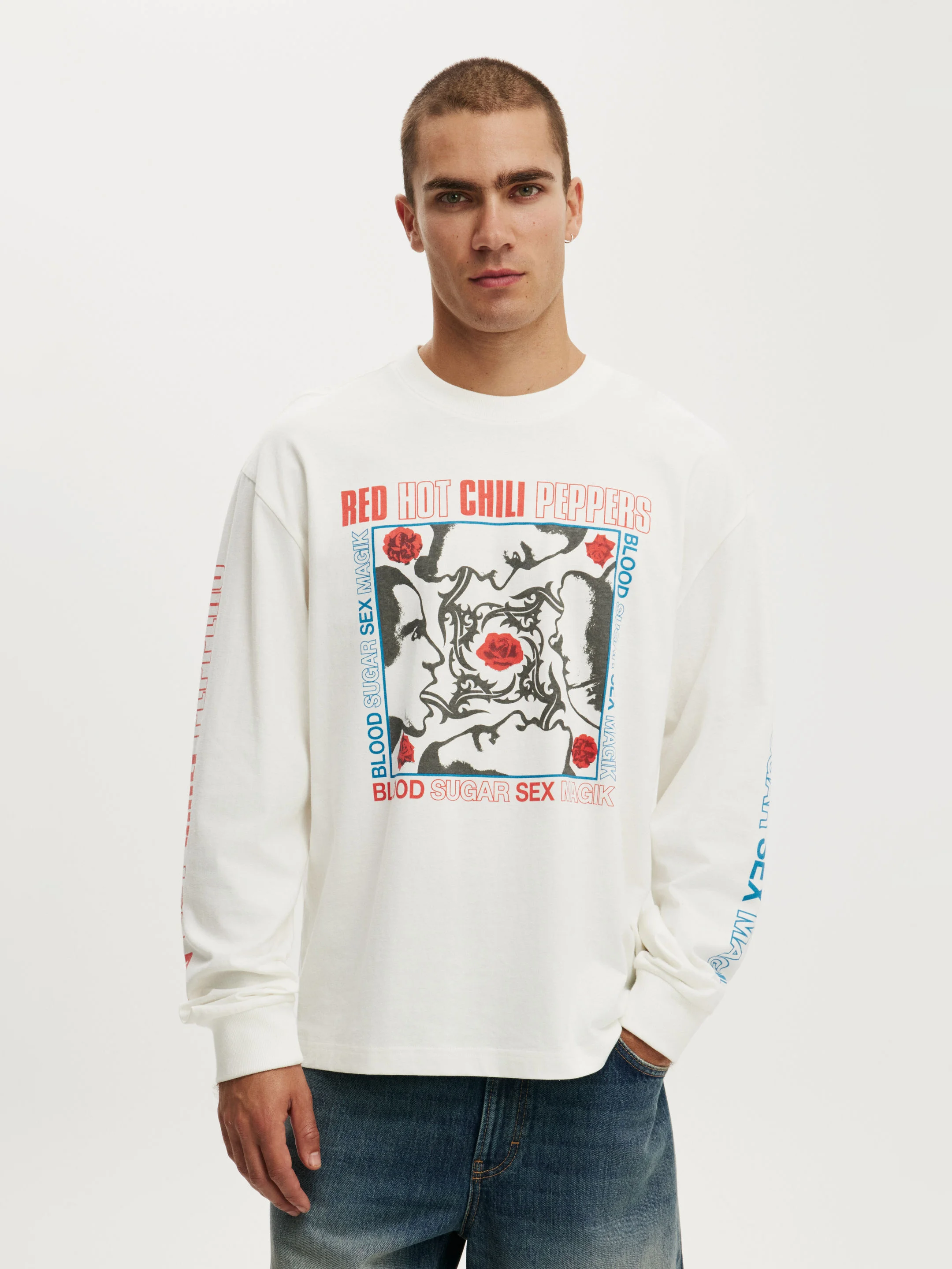 COTTON ON Áo Thun Có Họa Tiết Nam-Everyday Fit Ls Music T-Shirt