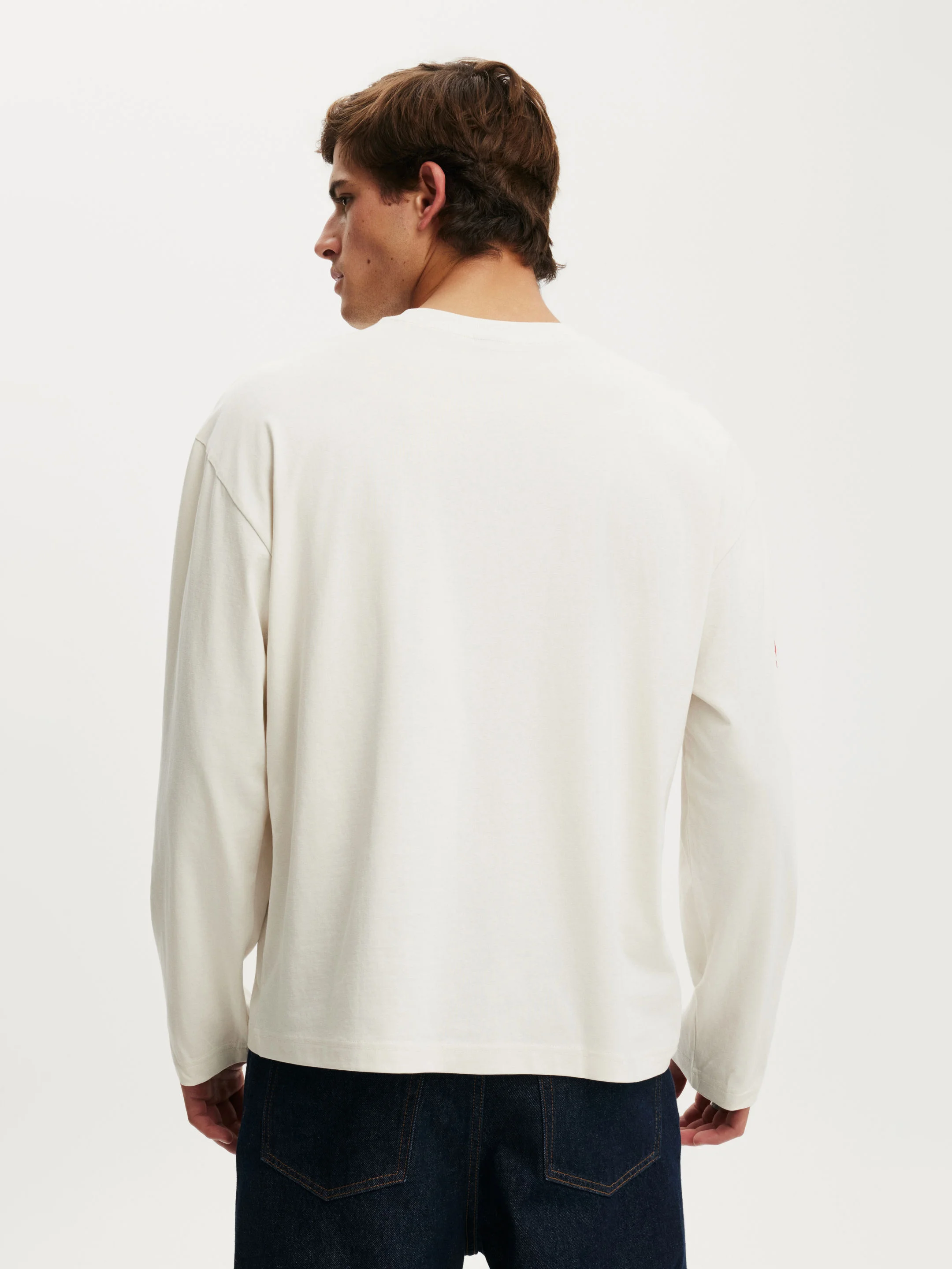COTTON ON Áo Thun Dài Tay Nam - Regular Fit Graphic Ls T-Shirt
