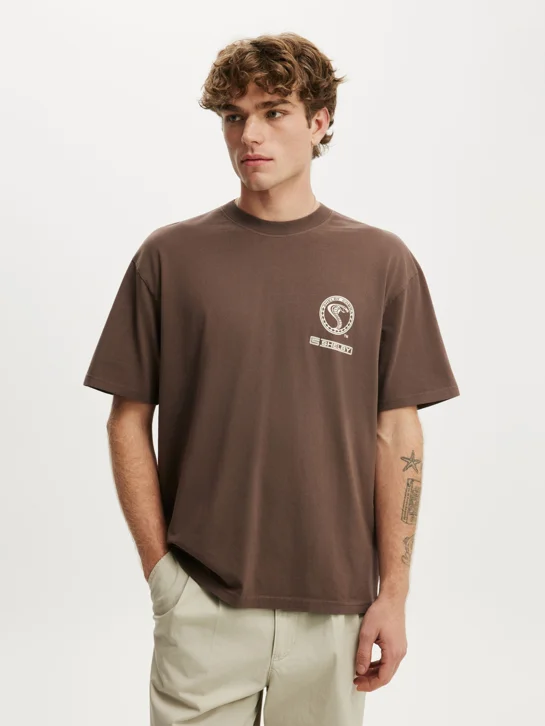 COTTON ON Áo Thun Có Họa Tiết Nam - Everyday Fit License T-Shirt