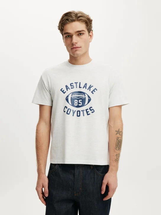 COTTON ON Áo Thun Có Họa Tiết Nam - Fitted Graphic T-Shirt