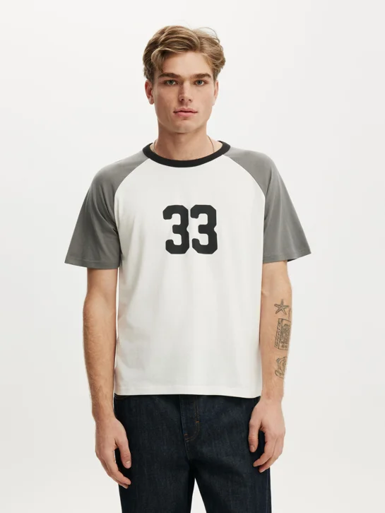 COTTON ON Áo Thun Có Họa Tiết Nam - Fitted Graphic T-Shirt