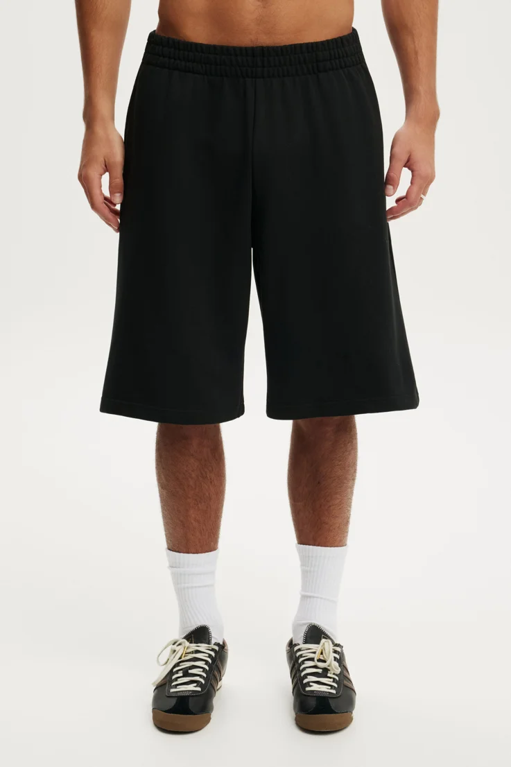 COTTON ON Quần Shorts Ống Rộng Nam - Super Baggy Fleece Short