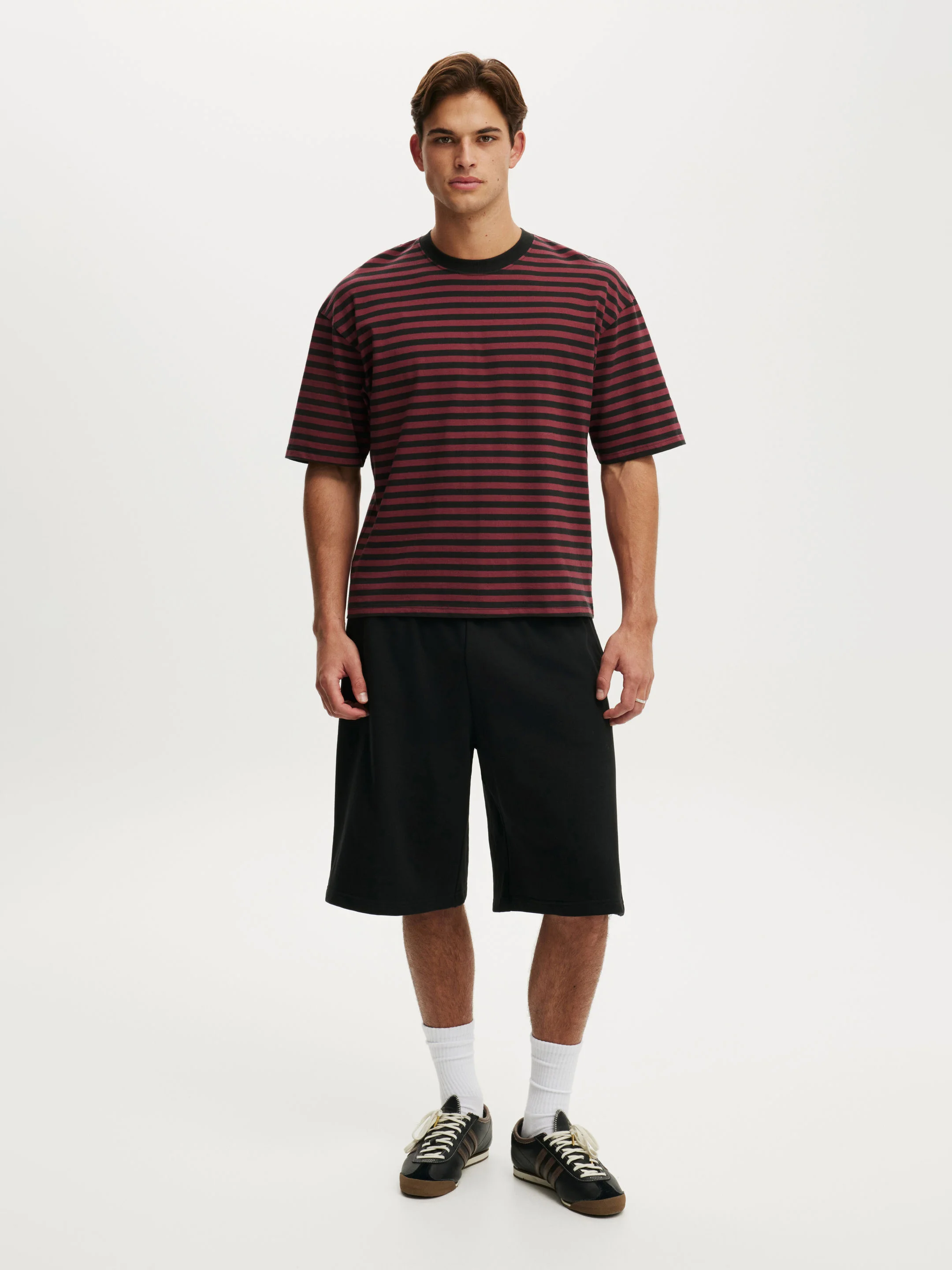 COTTON ON Quần Shorts Ống Rộng Nam - Super Baggy Fleece Short