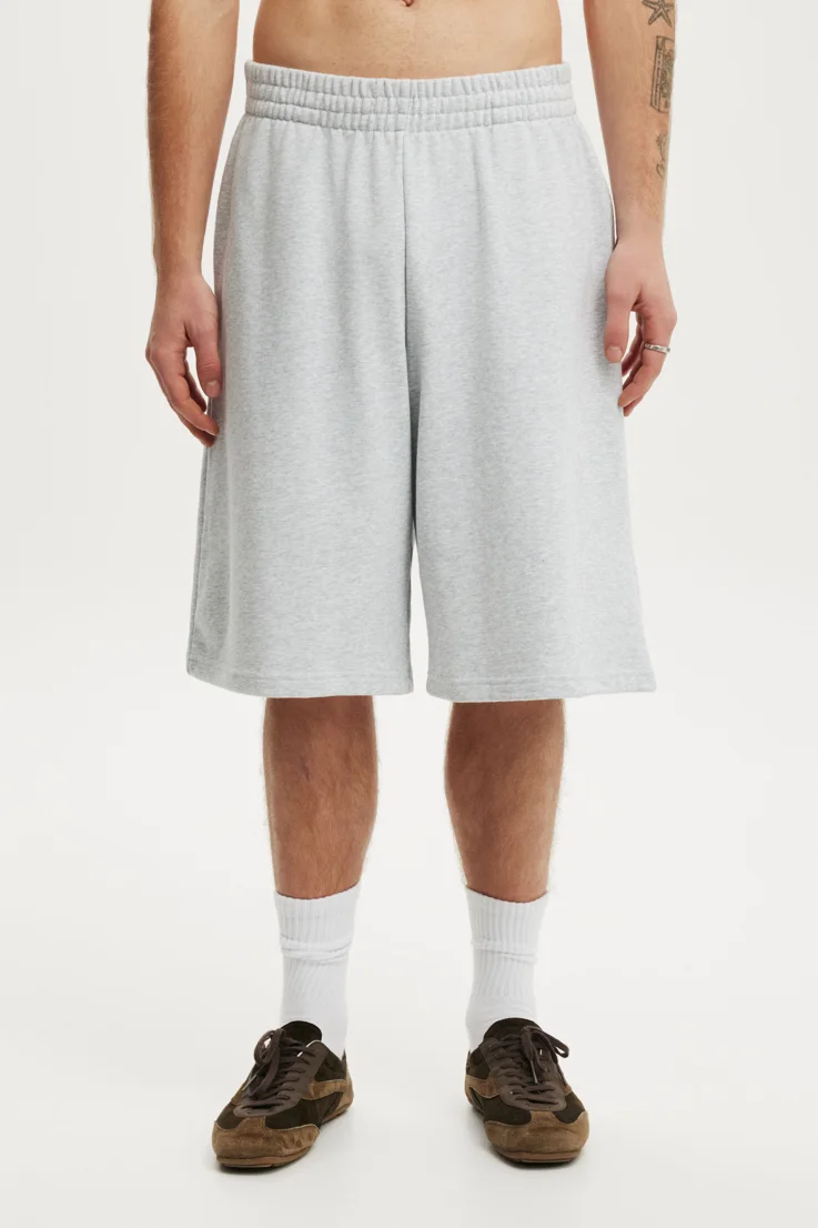 COTTON ON Quần Shorts Ống Rộng Nam - Super Baggy Fleece Short