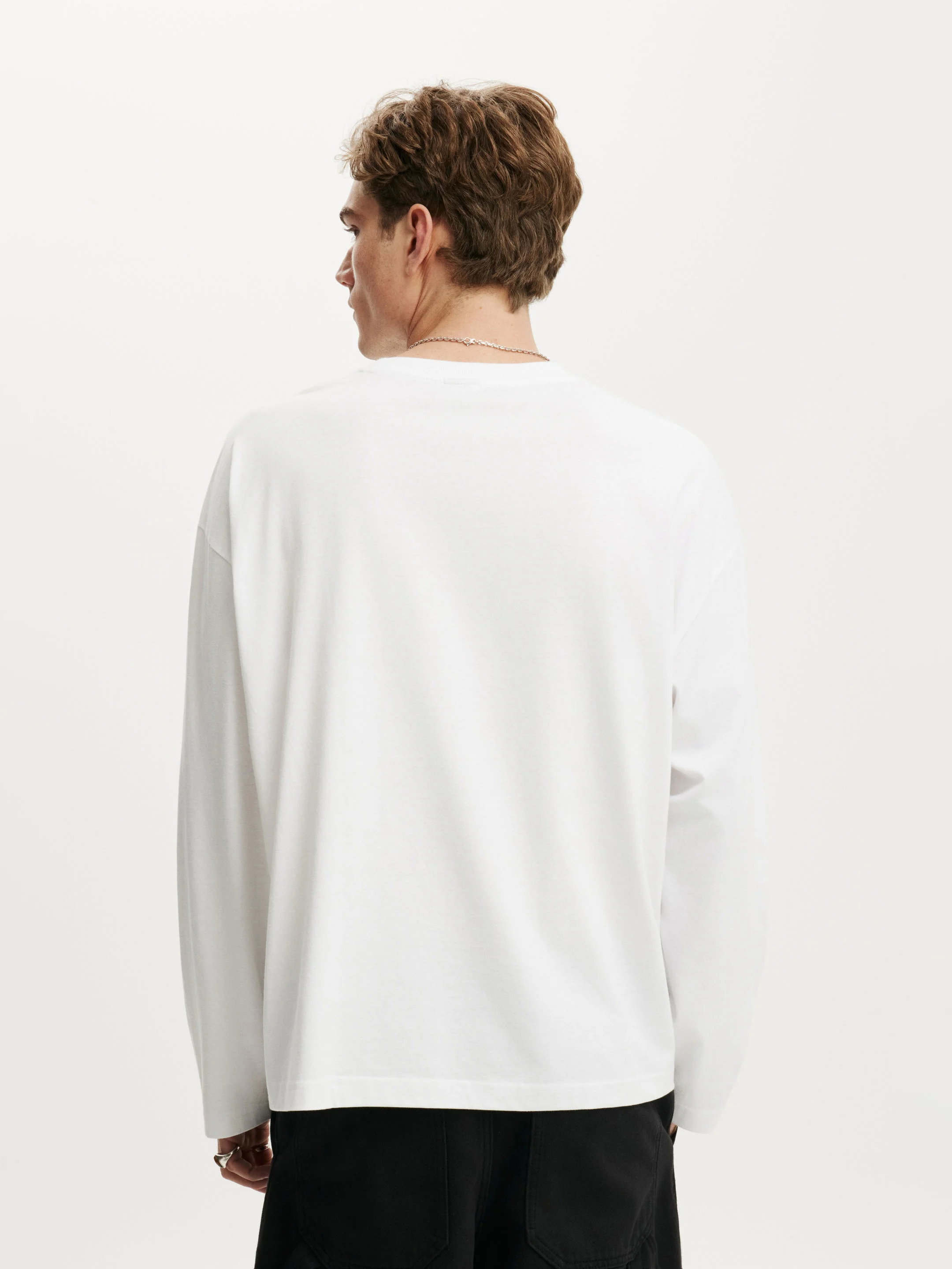 COTTON ON Áo Thun Dài Tay Nam - Regular Fit Long Sleeve