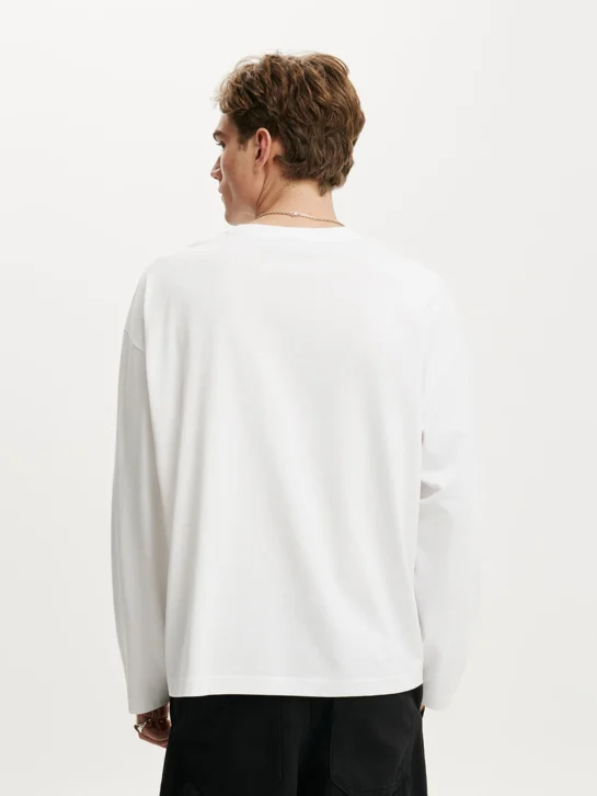 COTTON ON Áo Thun Dài Tay Nam - Regular Fit Long Sleeve