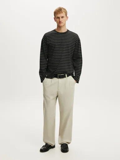 COTTON ON Áo Thun Dài Tay Nam - Regular Fit Long Sleeve